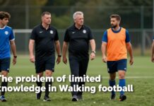 Walking football coaches tackle knowledge gap