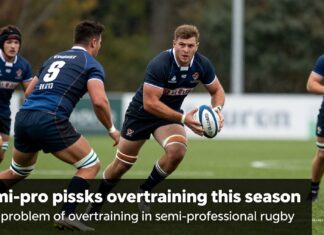Semi-pro rugby players risk overtraining this season