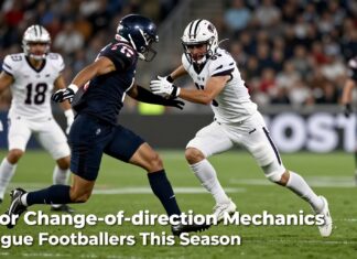 Poor Change-of-Direction Mechanics Plague Footballers This Season