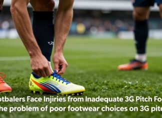 Footballers Face Injuries from Inadequate 3G Pitch Footwear