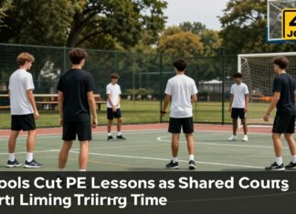 Schools Cut PE Lessons as Shared Courts Limit Training Time