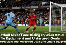 Football Clubs Face Rising Injuries Amid Unsafe Equipment and Uninsured Goals