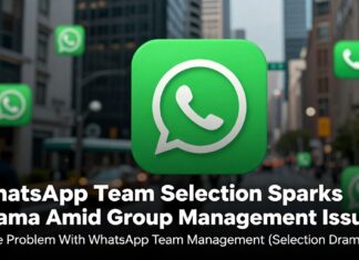 WhatsApp Team Selection Sparks Drama Amid Group Management Issues