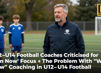 U12–U14 Football Coaches Criticised for ‘Win Now’ Focus