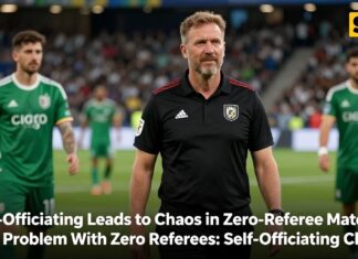 Self-Officiating Leads to Chaos in Zero-Referee Matches