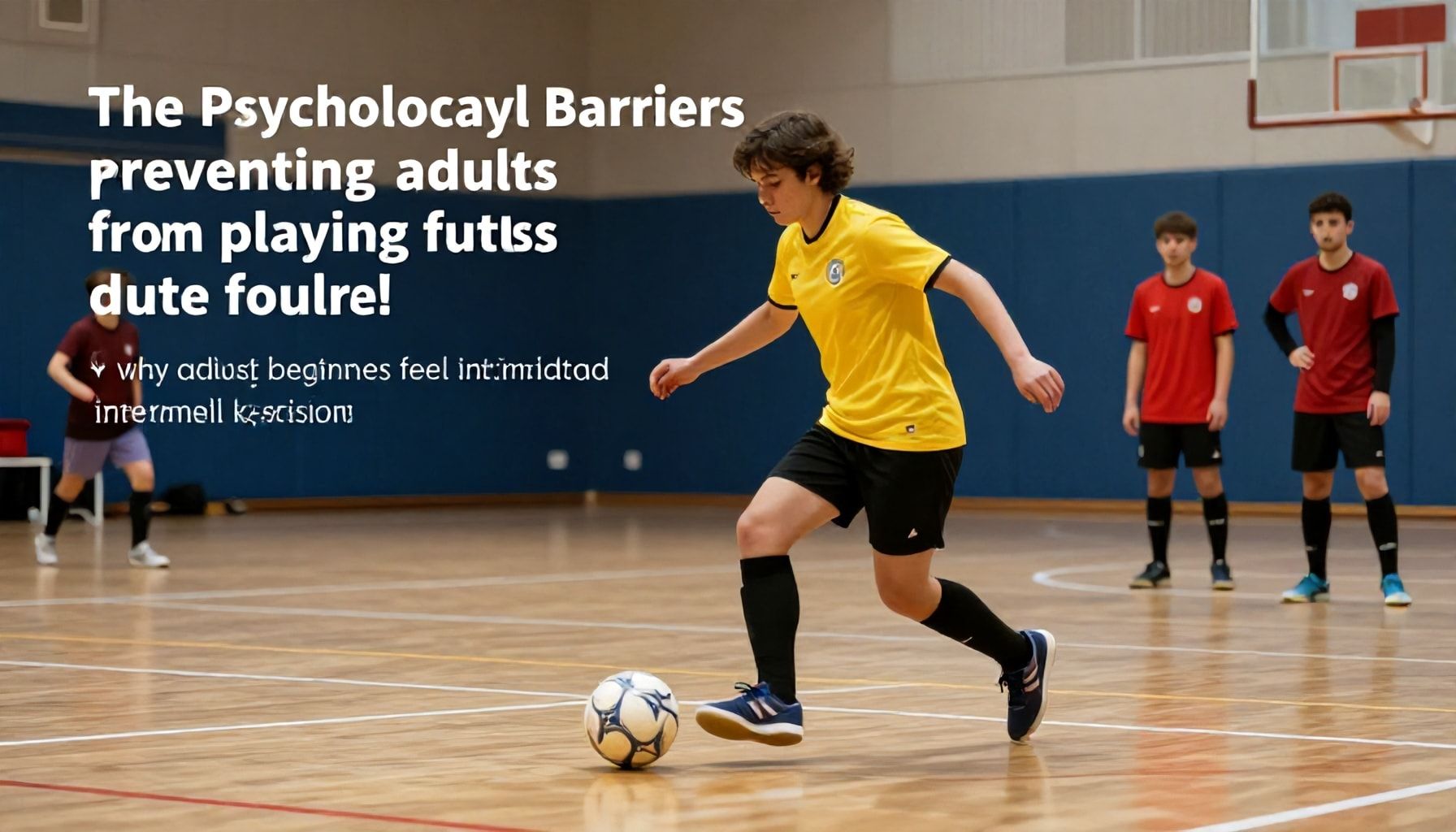 The psychological barriers preventing adults from playing futsal