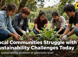 Local Communities Struggle with Sustainability Challenges Today