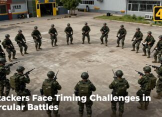 Attackers Face Timing Challenges in Circular Battles” (60 characters)