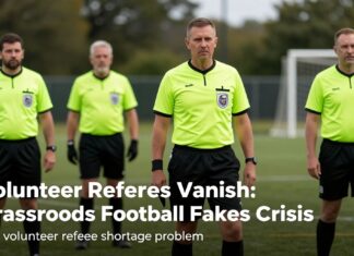 Volunteer Referees Vanish: Grassroots Football Faces Crisis