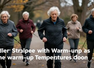 Elderly Struggle with Warm-Up as Temperatures Drop