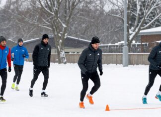 Winter Weather Disrupts Training Schedules for Athletes