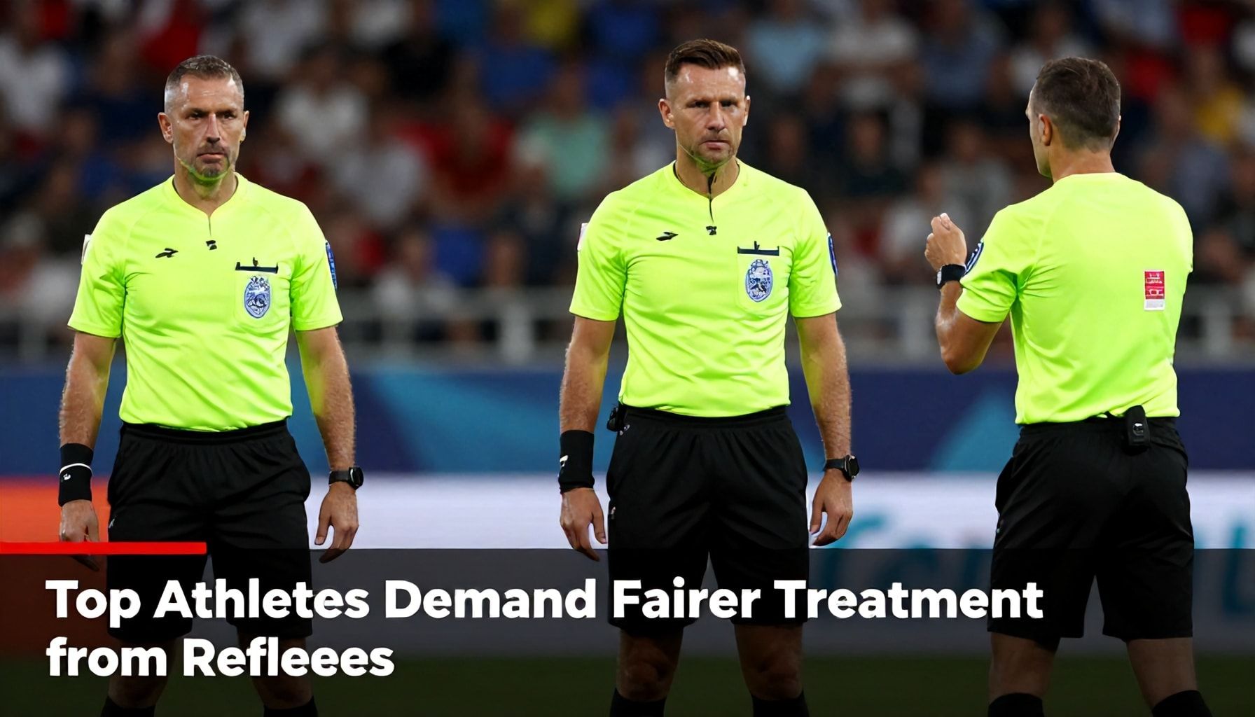 Top Athletes Demand Fairer Treatment from Referees