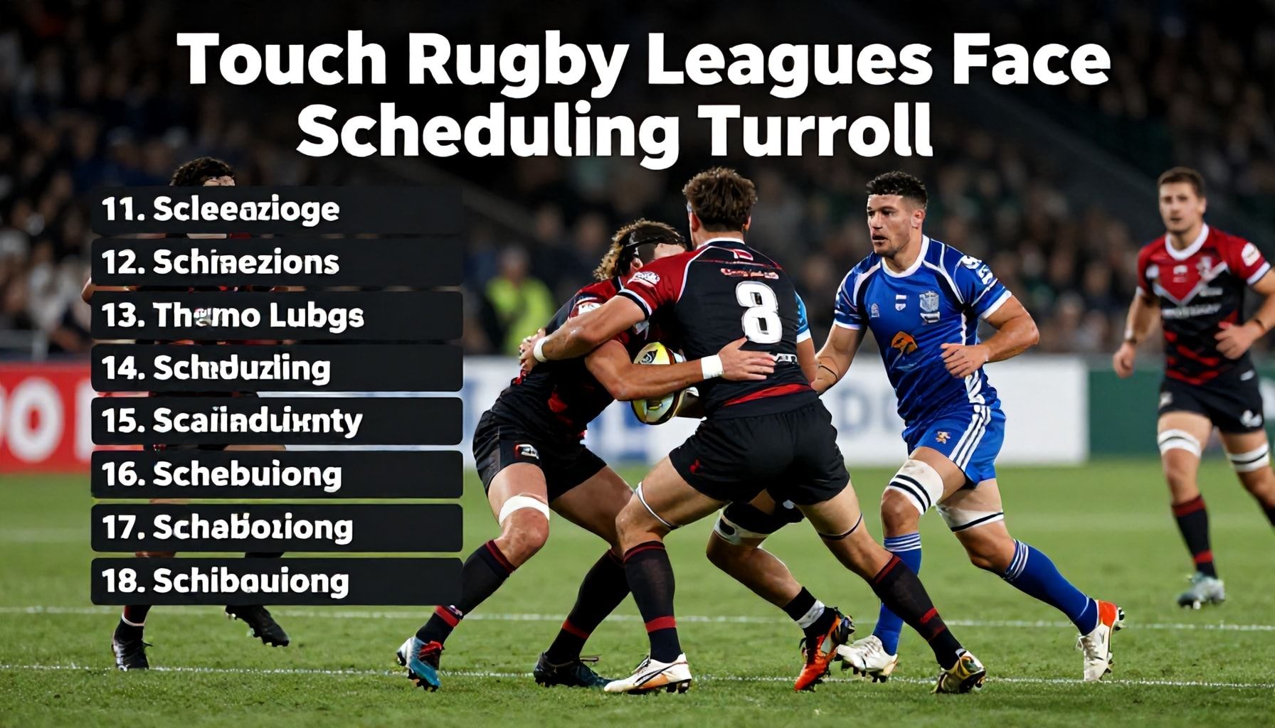 Touch Rugby Leagues Face Scheduling Turmoil
