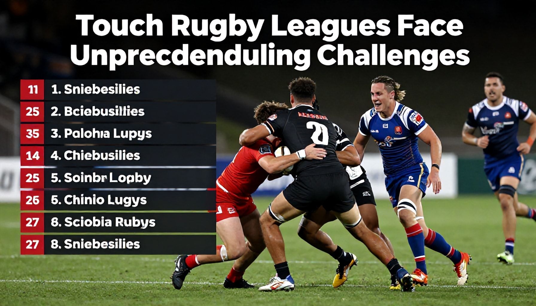 Touch Rugby Leagues Face Unprecedented Scheduling Challenges