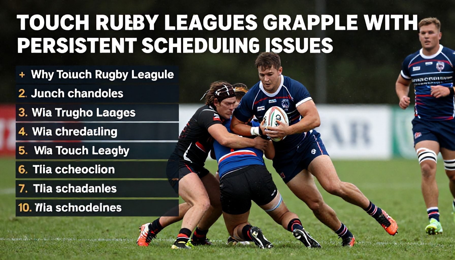 Touch Rugby Leagues Grapple with Persistent Scheduling Issues