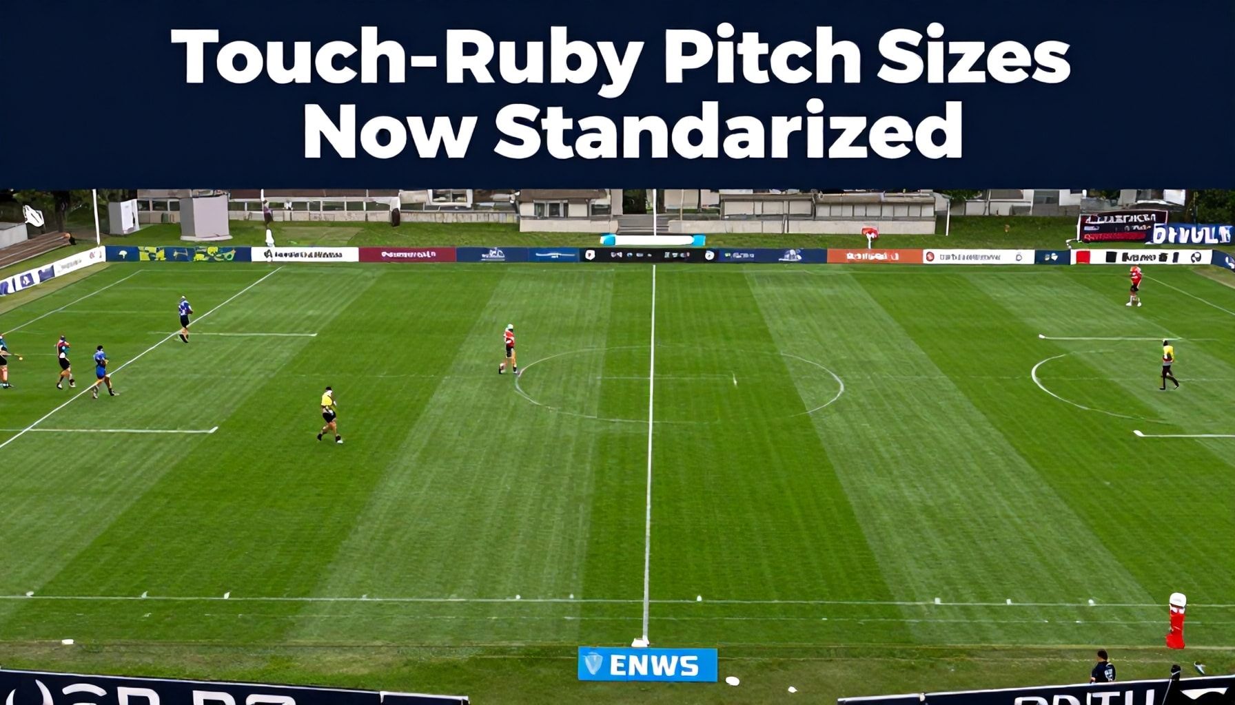 Touch Rugby Pitch Sizes and Markings Now Standardised