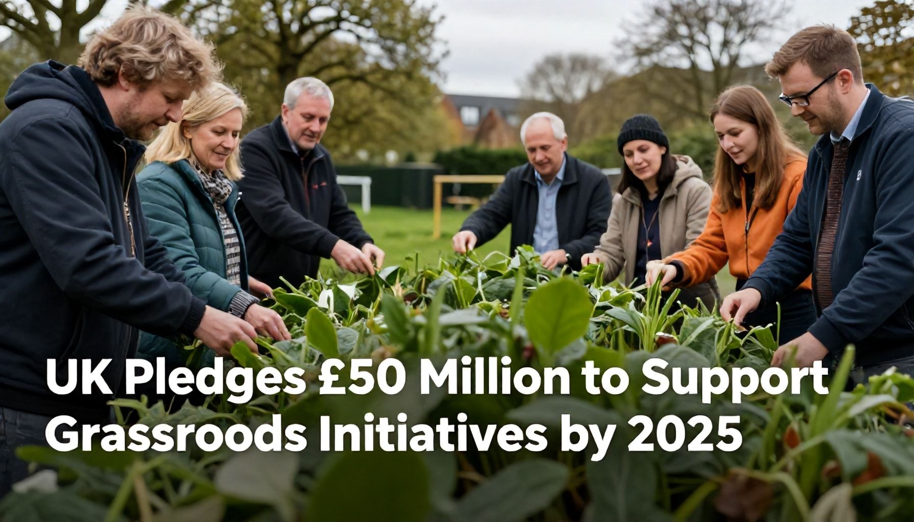 UK Pledges £50 Million to Support Grassroots Initiatives by 2025