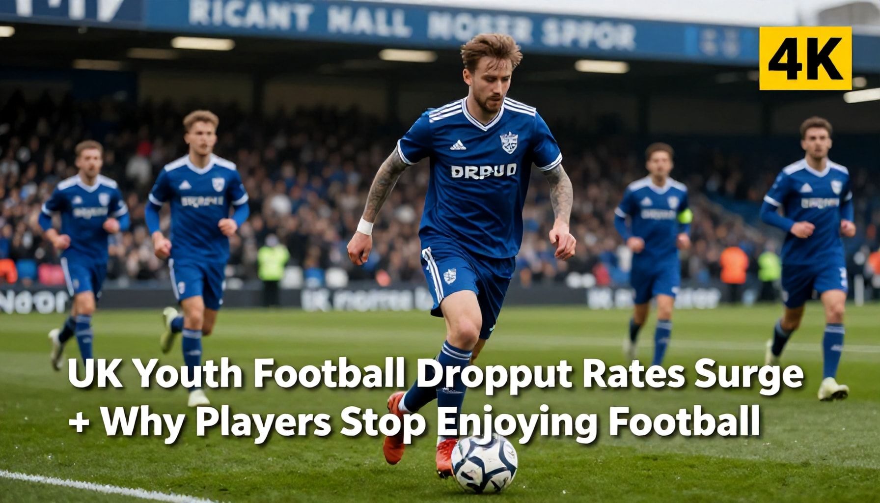UK Youth Football Dropout Rates Surge