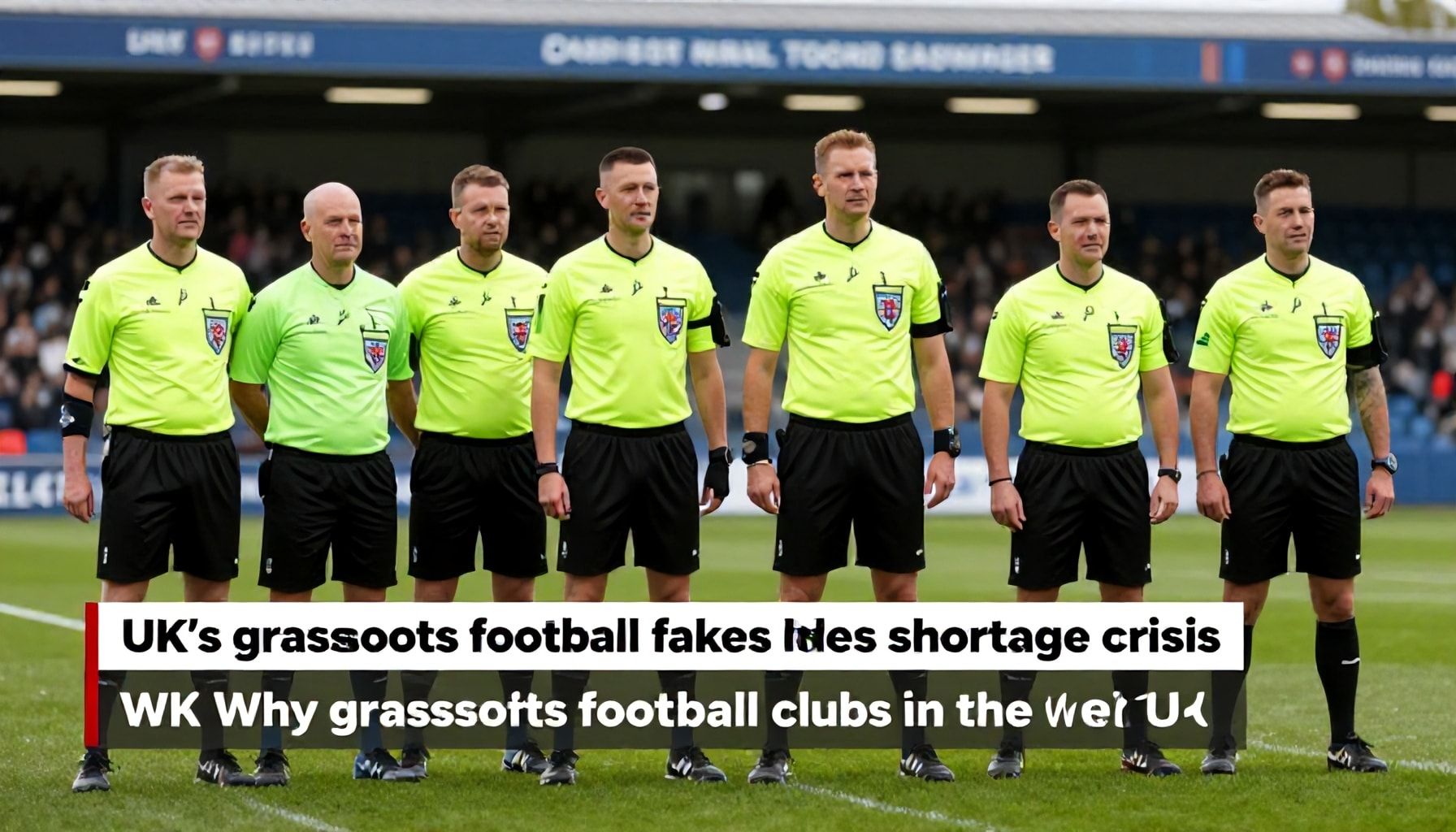 UK's grassroots football faces referee shortage crisis