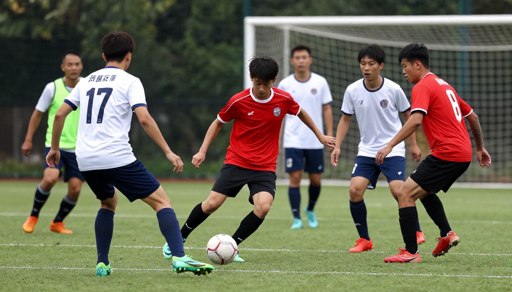 Unclear positions hinder five-a-side team performance