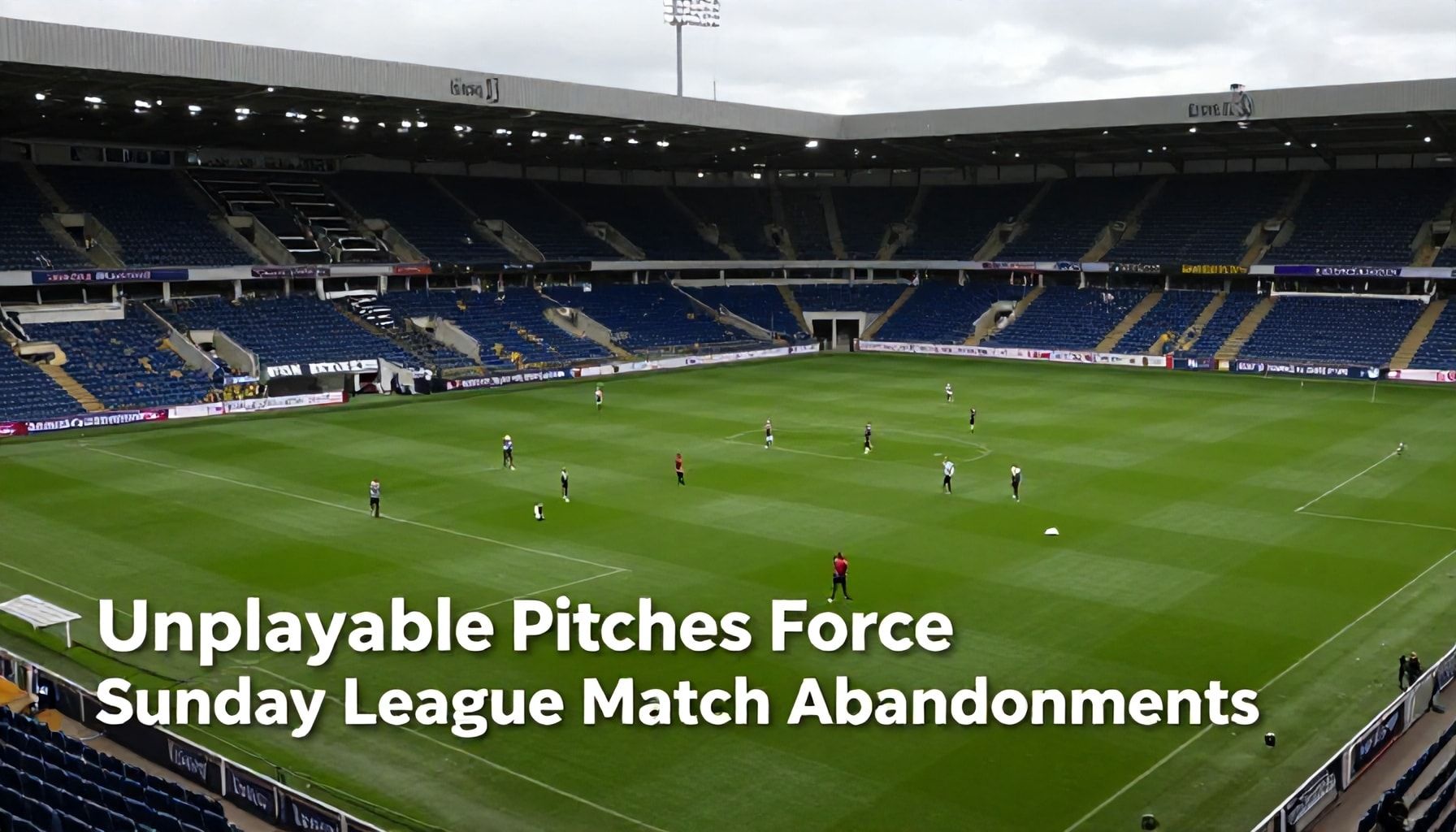 Unplayable Pitches Force Sunday League Match Abandonments