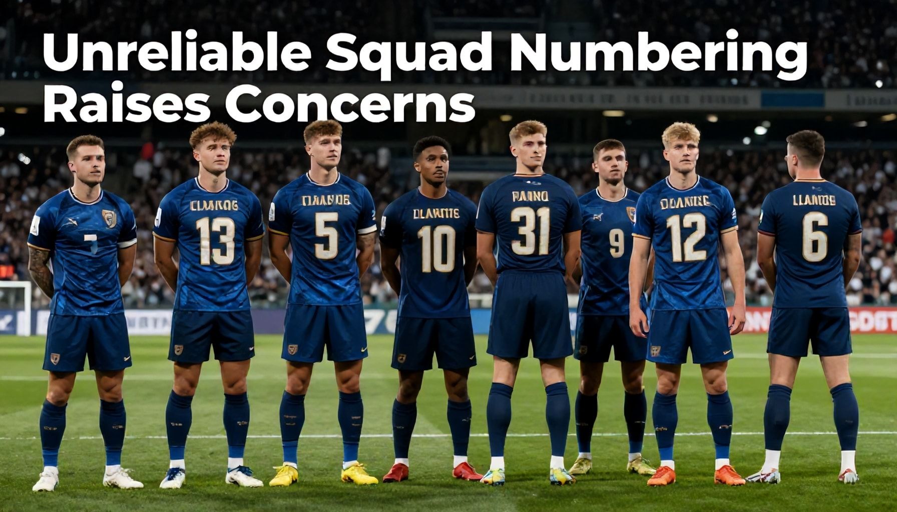 Unreliable Squad Numbering Raises Concerns