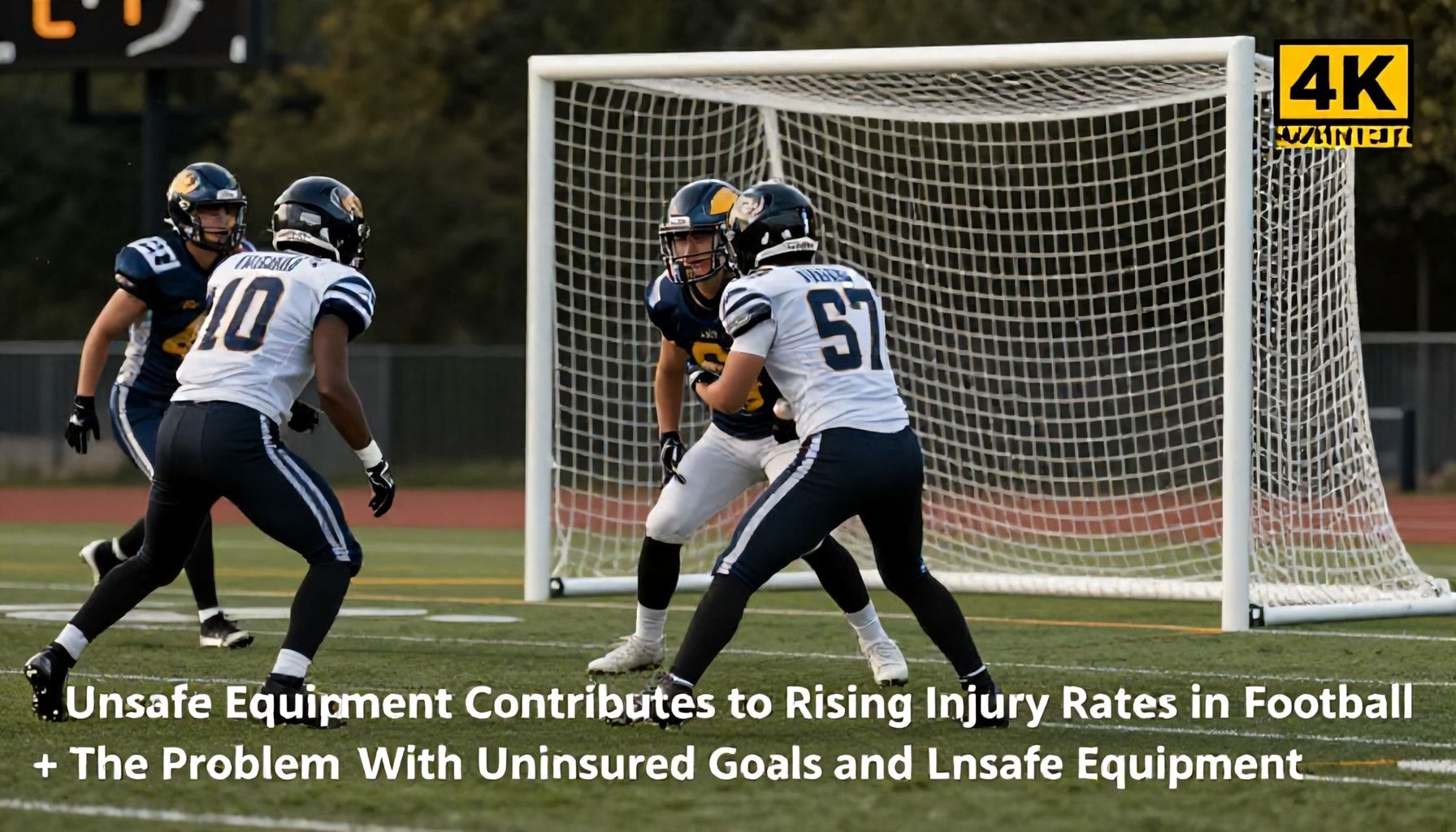 Unsafe Equipment Contributes to Rising Injury Rates in Football