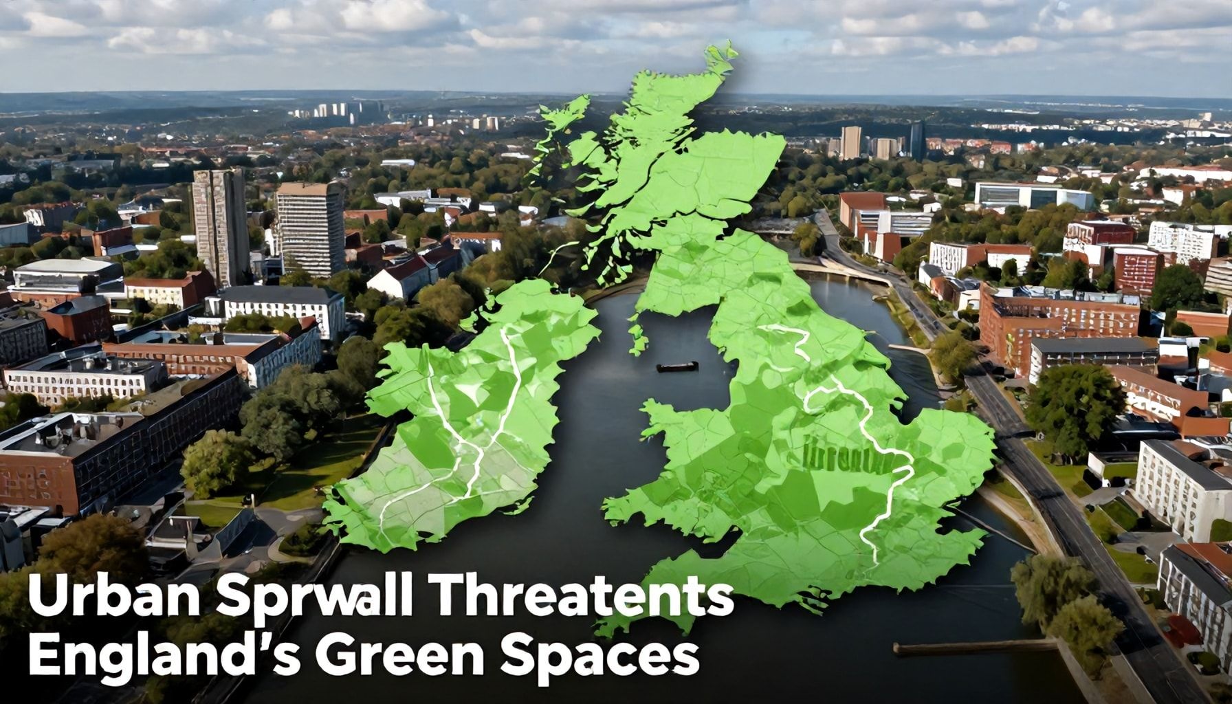 Urban Sprawl Threatens England's Green Spaces
