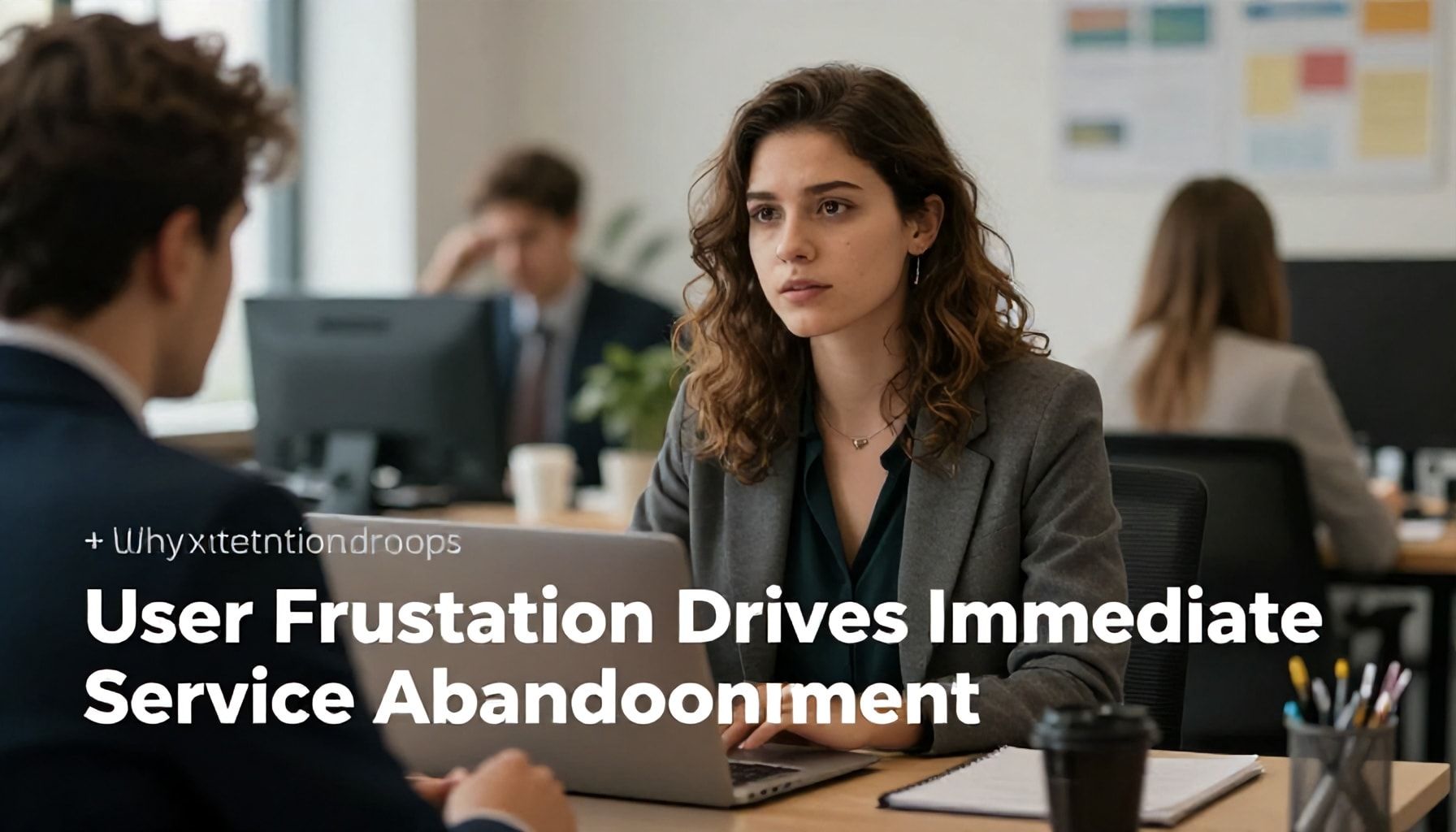 User Frustration Drives Immediate Service Abandonment