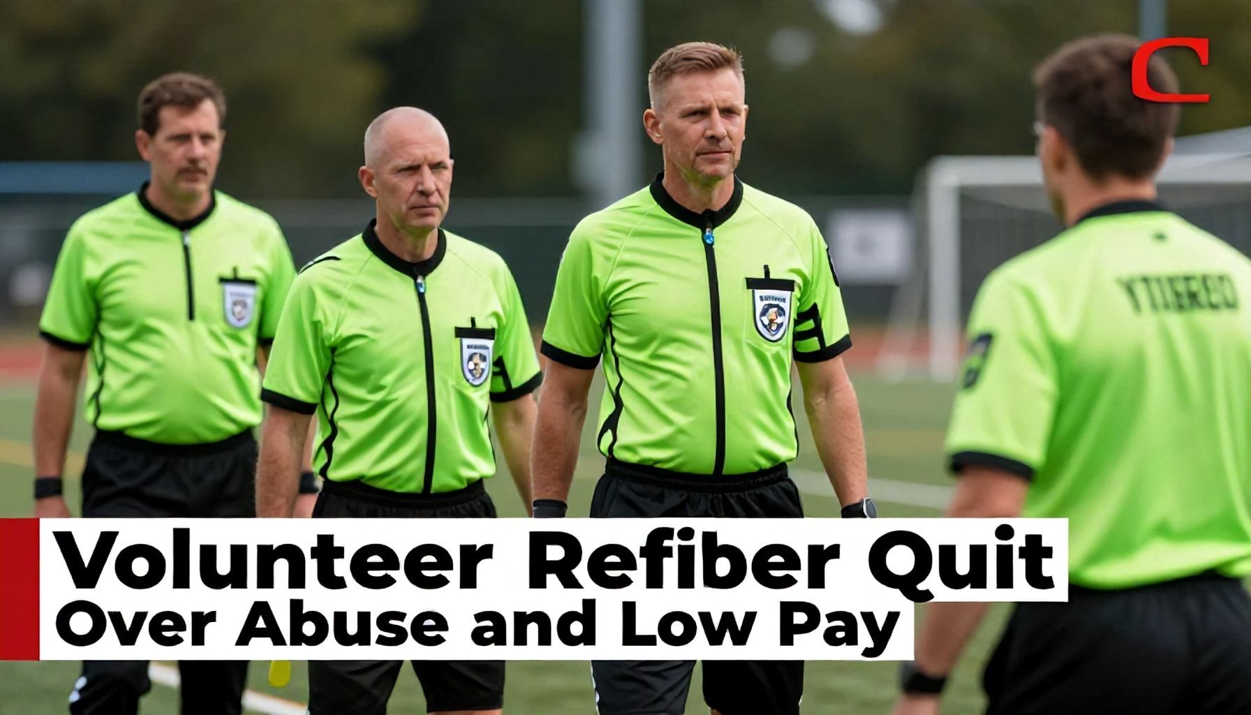 Volunteer Referees Quit Over Abuse and Low Pay