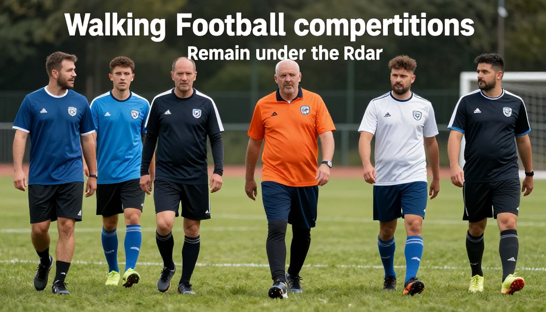 Walking Football Competitions Remain Under the Radar