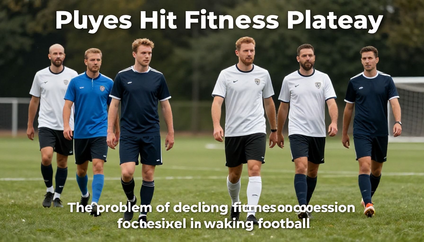 Walking Football Players Hit Fitness Plateau