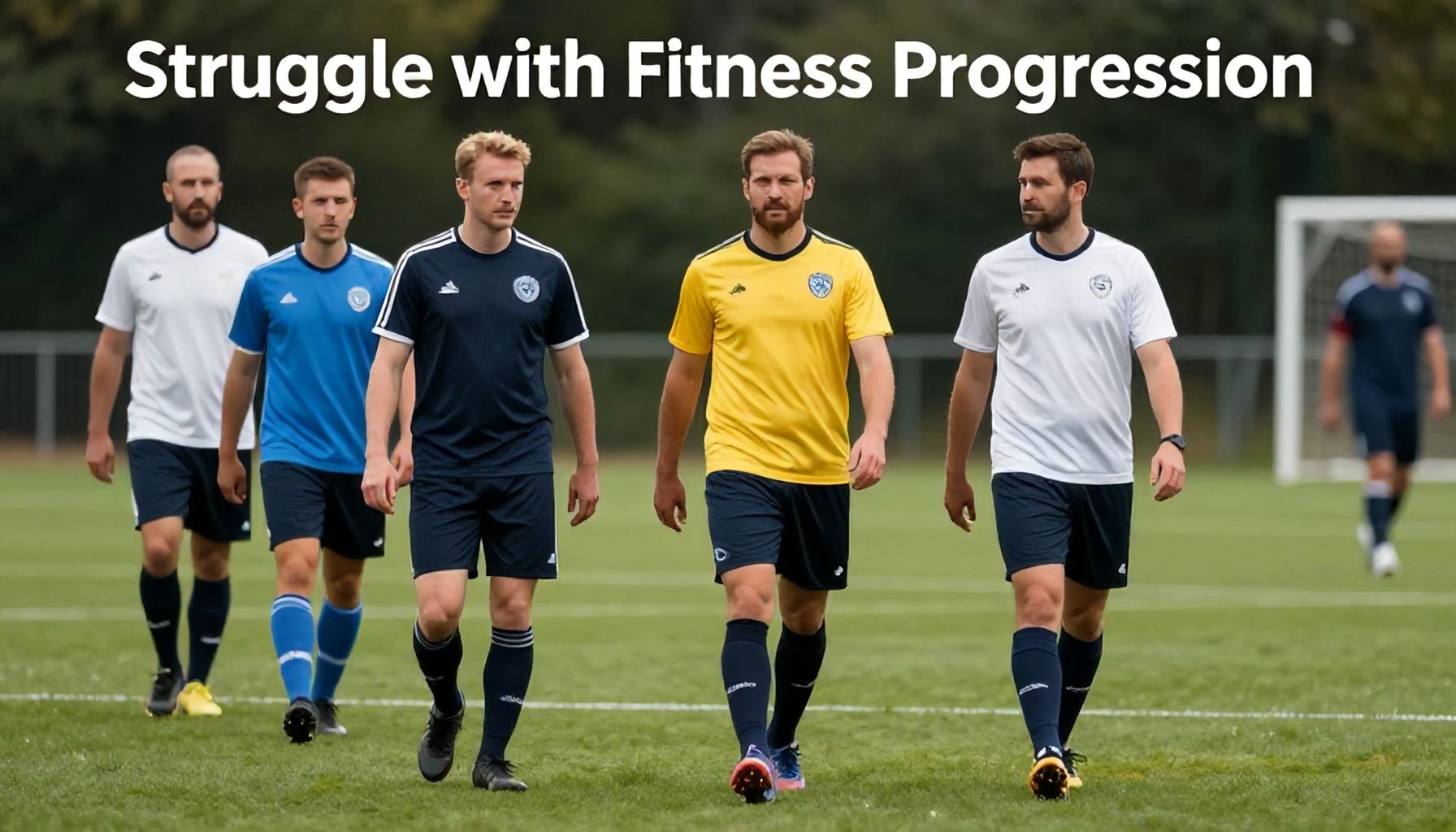 Walking Football Players Struggle with Fitness Progression
