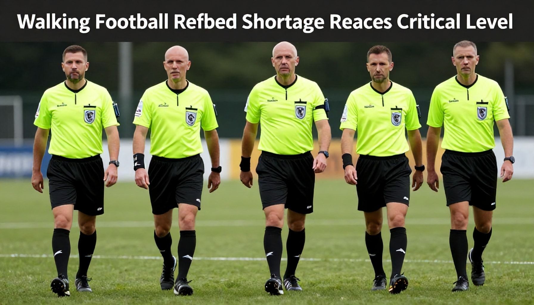 Walking Football Referees Shortage Reaches Critical Level