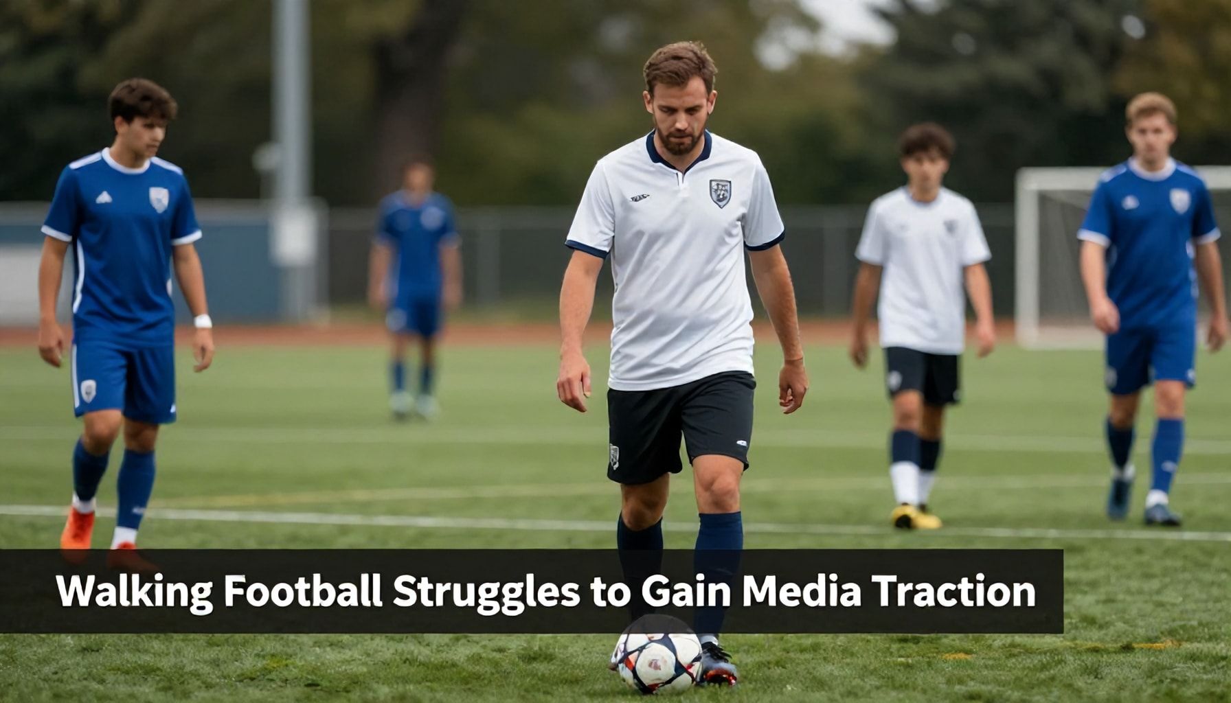 Walking Football Struggles to Gain Media Traction