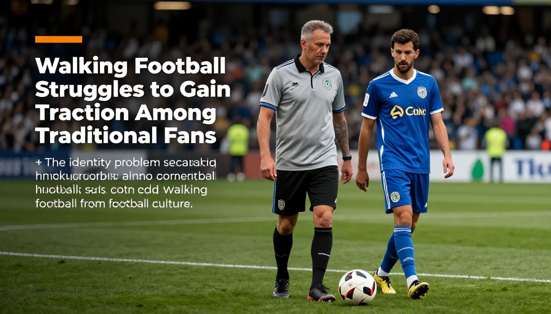 Walking Football Struggles to Gain Traction Among Traditional Fans