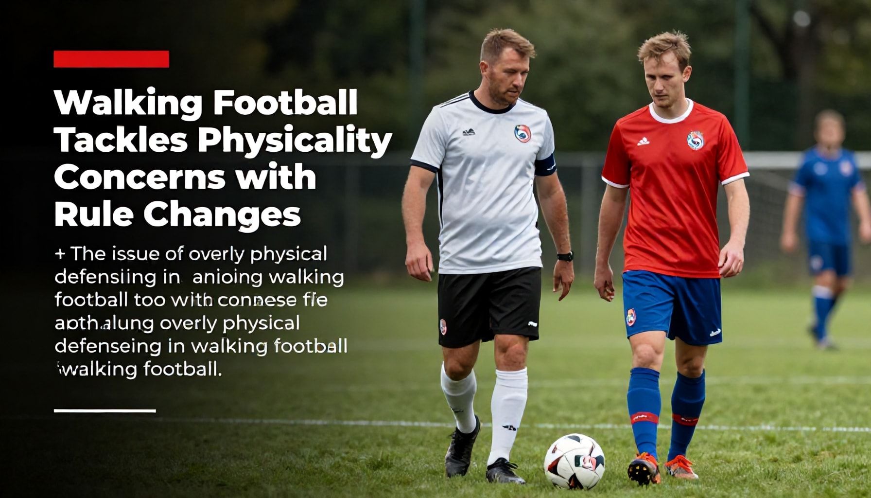 Walking Football Tackles Physicality Concerns with Rule Changes