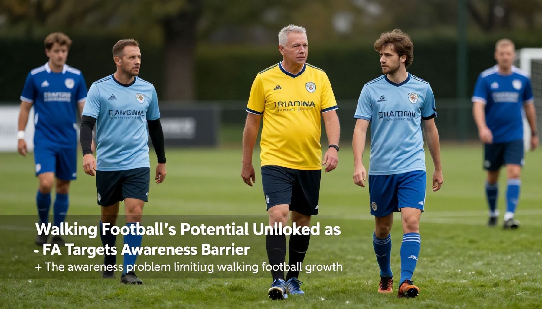 Walking Football's Potential Unlocked as FA Targets Awareness Barrier