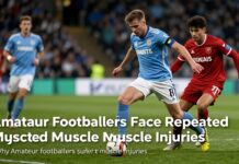 Amateur Footballers Face Repeated Muscle Injuries