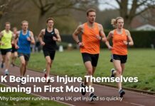 UK Beginners Injure Themselves Running in First Month