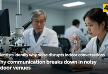 Scientists identify why noise disrupts indoor conversations