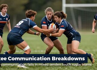 Mixed-Gender Touch Rugby Teams Face Communication Breakdowns