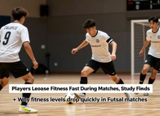 Futsal Players Lose Fitness Fast During Matches, Study Finds