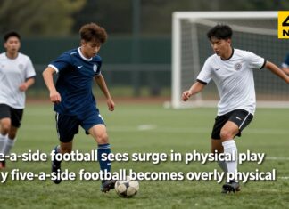 Five-a-side football sees surge in physical play