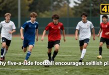 Five-a-side football fosters selfish play, study finds