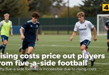 Rising costs price out players from five-a-side football
