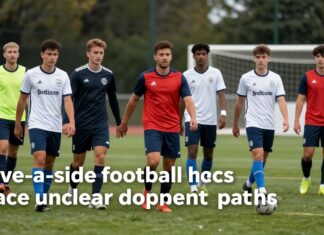 Five-a-side football players face unclear development paths” (60 chars)
