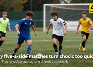 Five-a-side football chaos explained