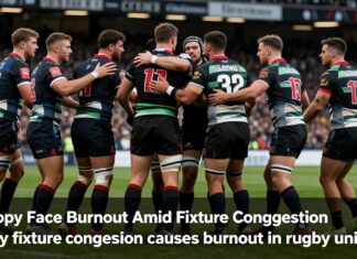Rugby Teams Face Burnout Amid Fixture Congestion