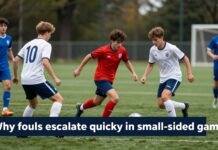 Small-sided games see rapid foul escalation, experts warn